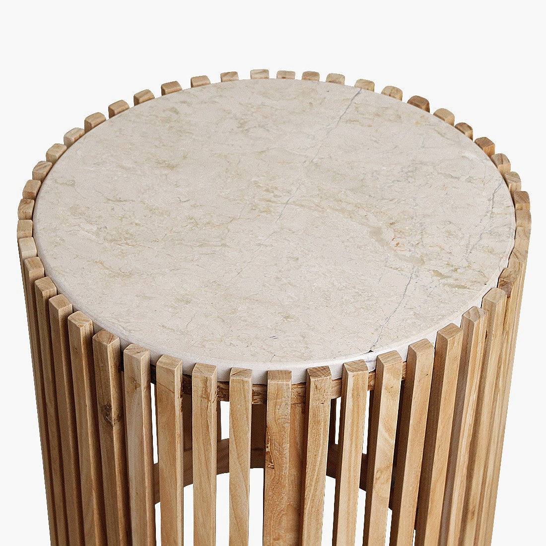 Bijzettafel Infinity Round Raw Materials - Bijzettafel - Raw Materials - livinglovely.nl