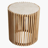 Bijzettafel Infinity Round Raw Materials - Bijzettafel - Raw Materials - livinglovely.nl