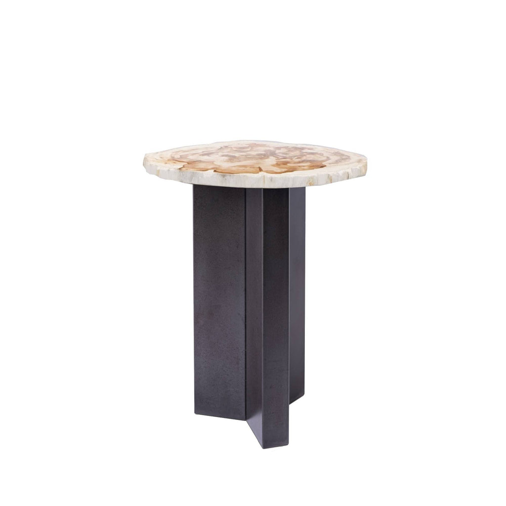 Bijzettafel Jisse - 30x35x53 cm - Hout - Naturel PTMD - Bijzettafel - PTMD - livinglovely.nl