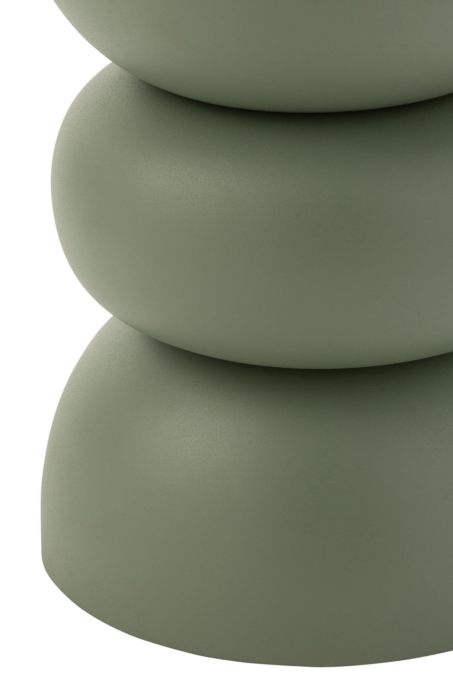 Bijzettafel Lise Ijzer Groen - Bijzettafel - J-Line - livinglovely.nl