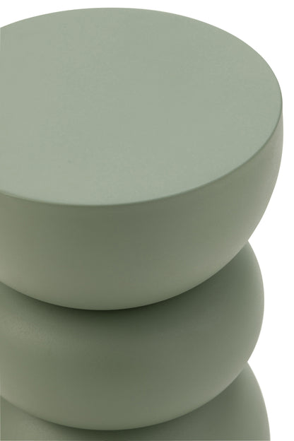 Bijzettafel Lise Ijzer Groen - Bijzettafel - J-Line - livinglovely.nl