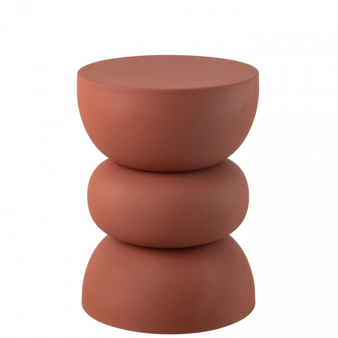 Bijzettafel Lise Ijzer Roest - Bijzettafel - J-Line - livinglovely.nl