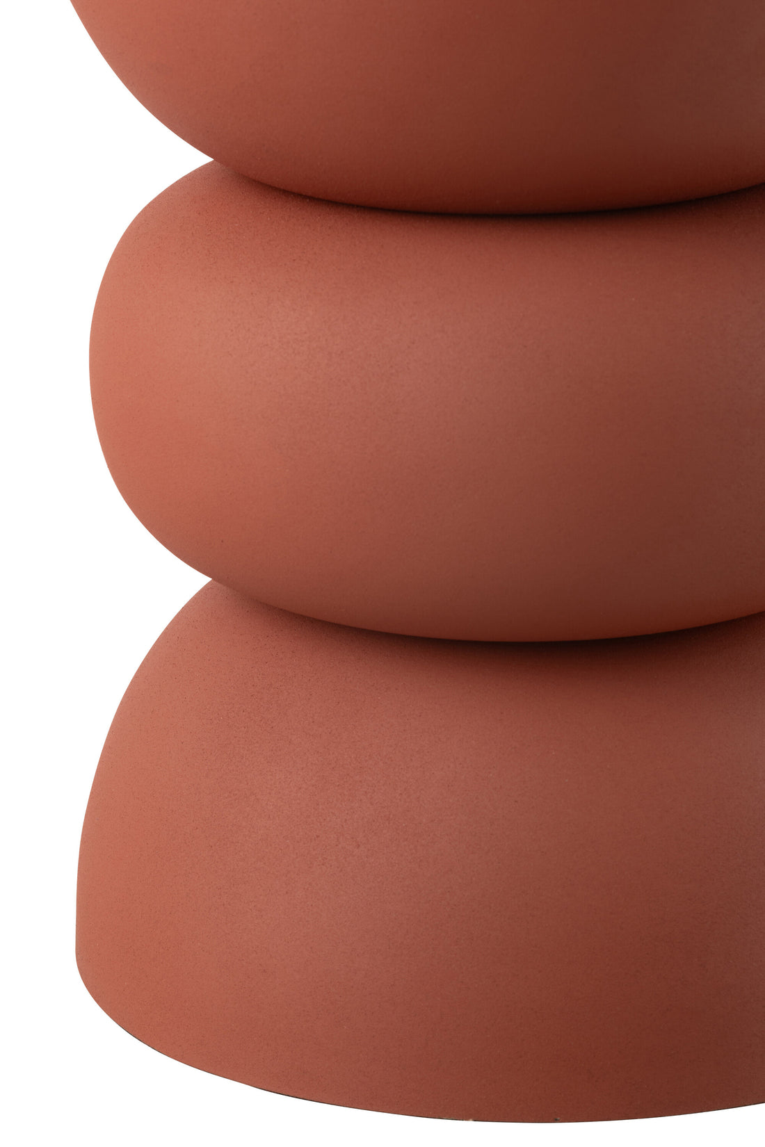 Bijzettafel Lise Ijzer Roest - Bijzettafel - J-Line - livinglovely.nl