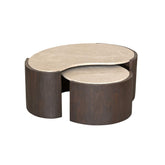 Set van Lume tafels van Starfurn schuin van opzij