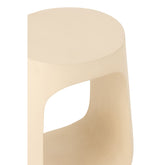 Bijzettafel Mangohout Wit