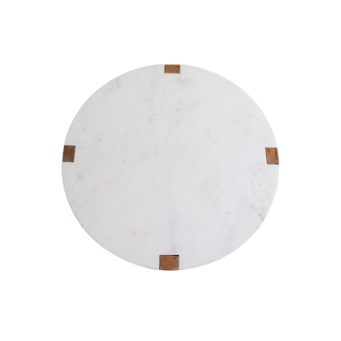 Bijzettafel Marmer Wit Raw Materials - Bijzettafel - Raw Materials - livinglovely.nl