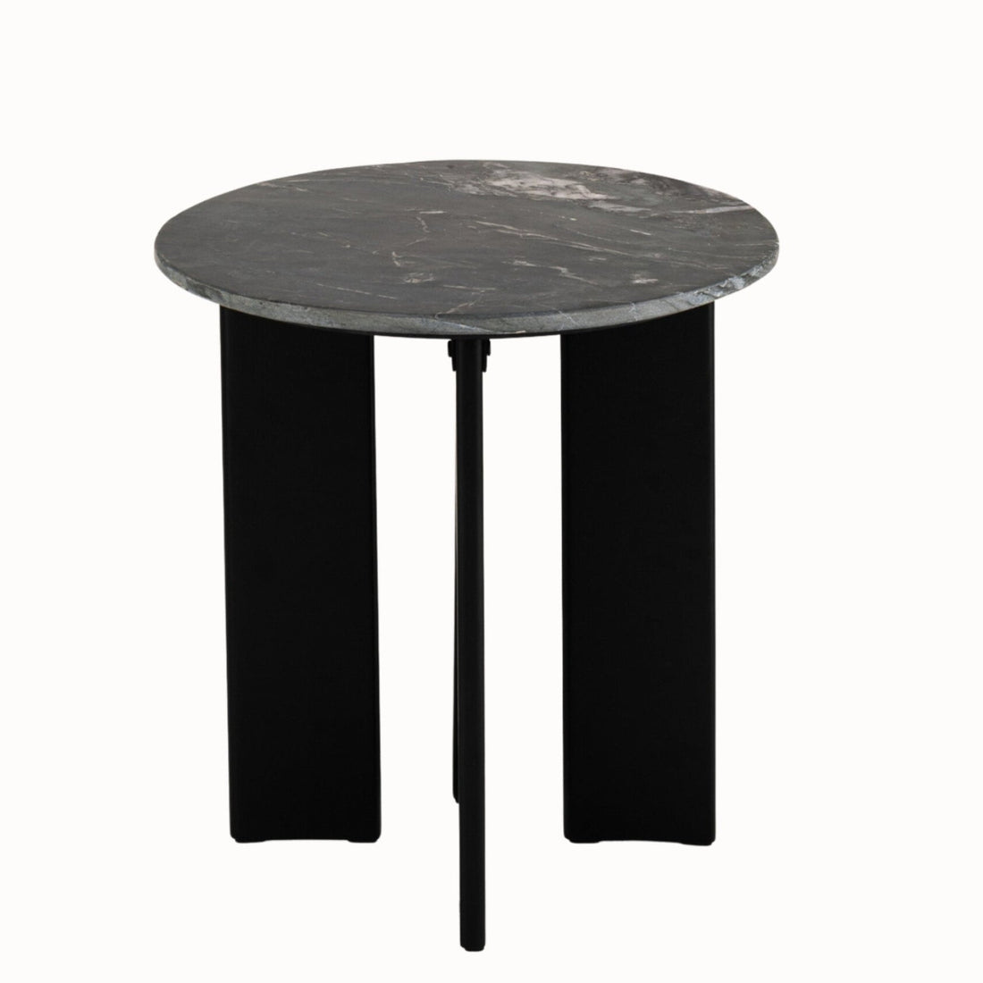 Bijzettafel Mathilde Marmer Zwart J-Line