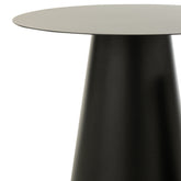 Bijzettafel Metaal Zwart/Goudkleurig Set van 2 J-Line - Bijzettafel - J-Line - livinglovely.nl