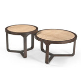 Morris salontafel en bijzettafel van Starfurn als set
