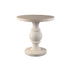 Bijzettafel Muza - 56x56x56 cm - Magnesium - Creme - Bijzettafel - PTMD - livinglovely.nl