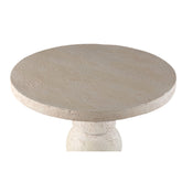 Bijzettafel Muza - 56x56x56 cm - Magnesium - Creme - Bijzettafel - PTMD - livinglovely.nl