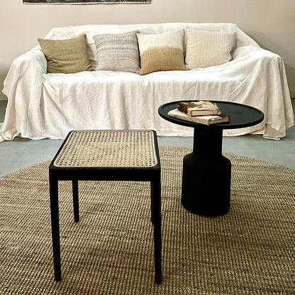 Bijzettafel Nero Midnight Raw Materials - Bijzettafel - Raw Materials - livinglovely.nl