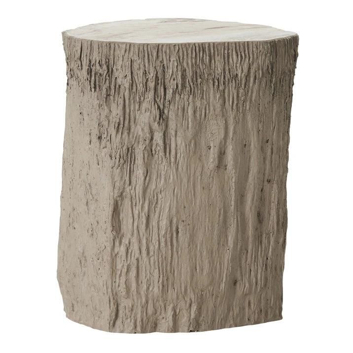 Bijzettafel Rocca van MUST Living op een neutrale achtergrond, met het ronde blad in beeld