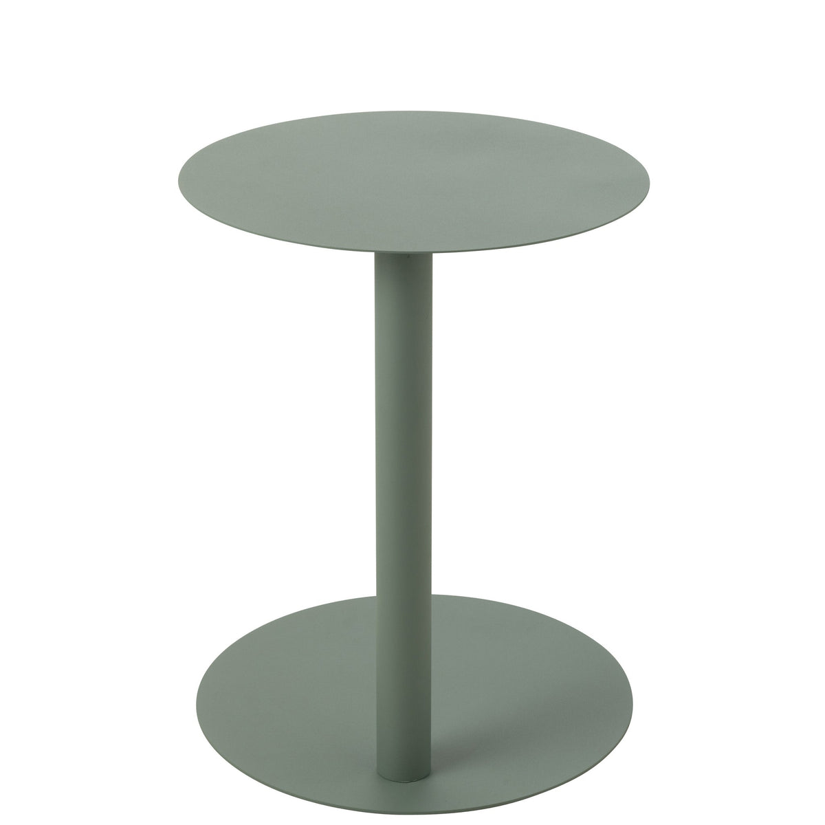 Bijzettafel Rond Metaal Groen J-LIne
