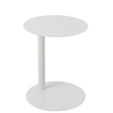 Bijzettafel Rond Metaal Wit J-Line