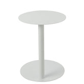 Bijzettafel Rond Metaal Wit J-Line