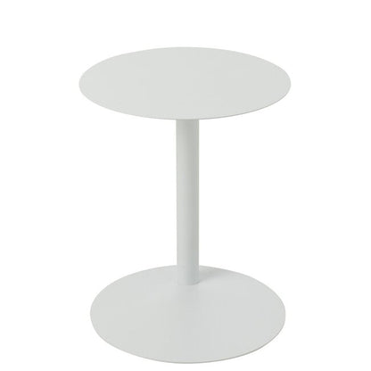 Bijzettafel Rond Metaal Wit J-Line