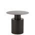 Bijzettafel Rond Metaal Zwart - Bijzettafel - J-Line - livinglovely.nl
