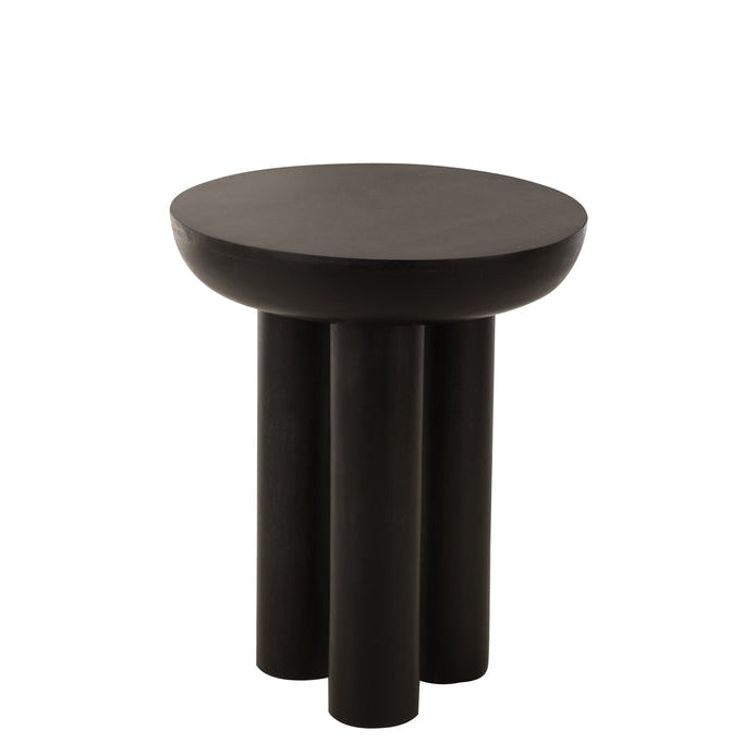 Bijzettafel Trio Mangohout Zwart