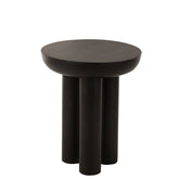 Bijzettafel Trio Mangohout Zwart