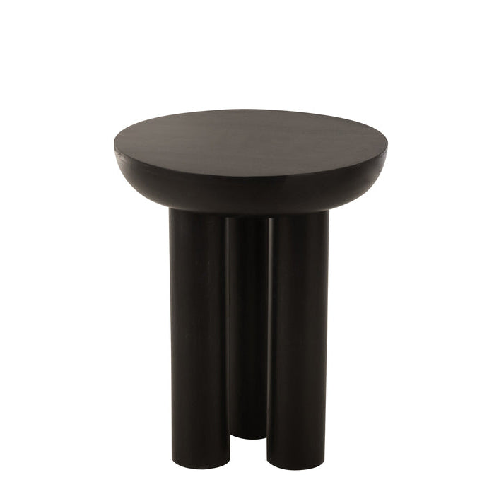 Bijzettafel Trio Mangohout Zwart