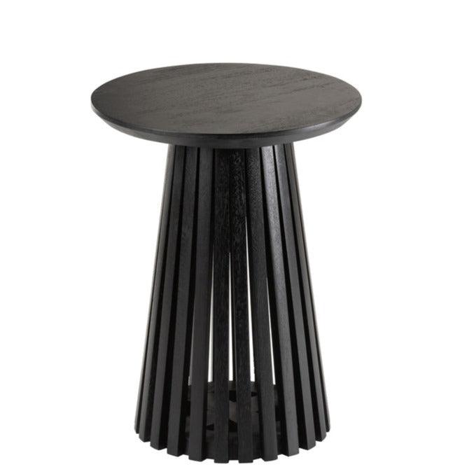 Bijzettafel Vincent Mangohout Zwart Small - Bijzettafel - J-Line - livinglovely.nl