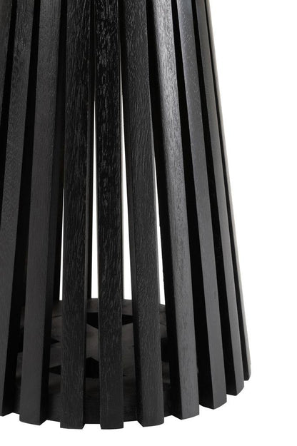 Bijzettafel Vincent Mangohout Zwart Small - Bijzettafel - J-Line - livinglovely.nl