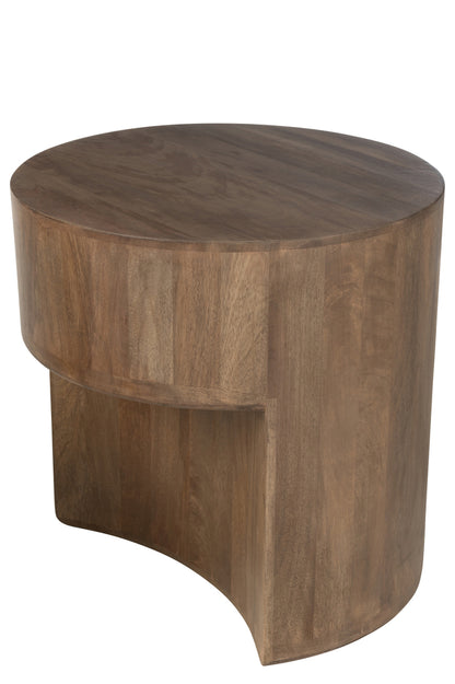 Bijzettafels Toge Mango Hout Bruin Set van 2 - Salontafel - J-Line - livinglovely.nl