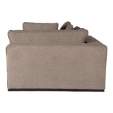 Block Bank - Guard 12 - Hoekstuk - Taupe , , PTMD , livinglovely.nl