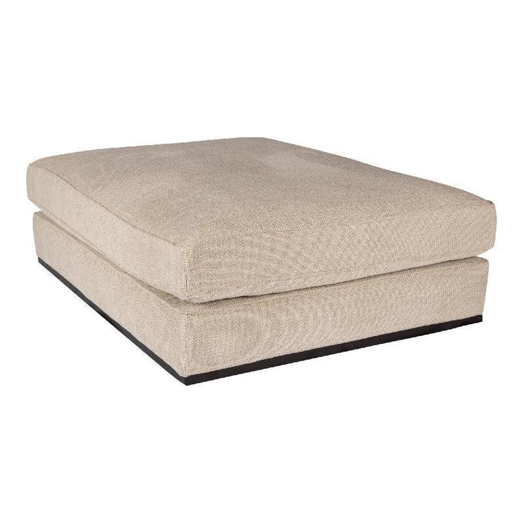 Block Bank - Silent 01 - Hocker - Naturel PTMD , , PTMD , livinglovely.nl