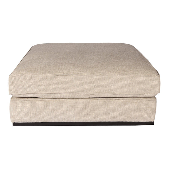 Block Bank - Silent 01 - Hocker - Naturel PTMD , , PTMD , livinglovely.nl