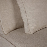 Block Bank - Silent 01 - Hoekstuk - Naturel , , PTMD , livinglovely.nl