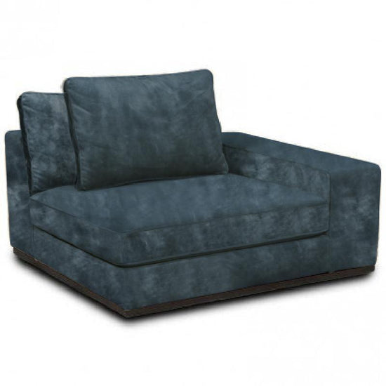 Block sofa - arm rechts - Adore 158 - Petrol , , PTMD , livinglovely.nl