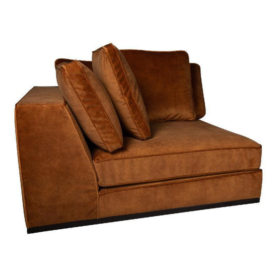 Block Sofa - Hoekstuk - Adore 28 - rust , , PTMD , livinglovely.nl