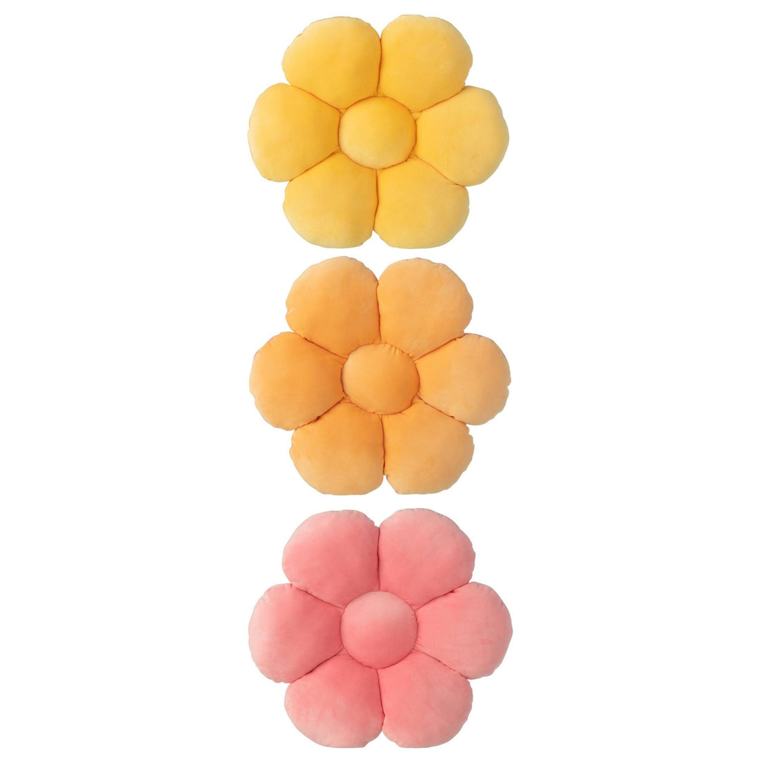 Bloem Polyester Roze/Oranje Assortiment Van 3 J-Line