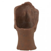 Bloempot David Klei Roest Large - Pot - J-Line - livinglovely.nl