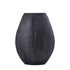 Bloempot Jowad M hoog ovaal - 35x16x46 cm - Aluminium - Grijs PTMD - Pot - PTMD - livinglovely.nl