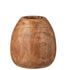 Bloempot Paulownia Bruin Small - Vaas - J-Line - livinglovely.nl