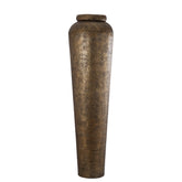 Bloempot Zavir - 50x50x173 cm - Aluminium - Goud PTMD - Pot - PTMD - livinglovely.nl