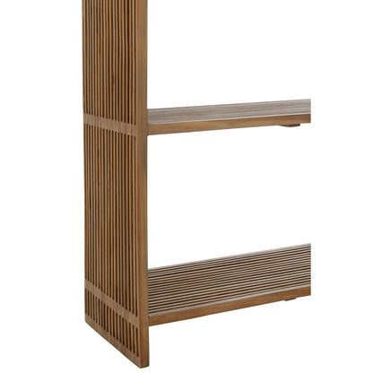 Boekenkast 4 Schappen Gerecycleerd Teak Naturel J-Line