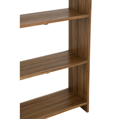 Boekenkast 4 Schappen Gerecycleerd Teak Naturel J-Line