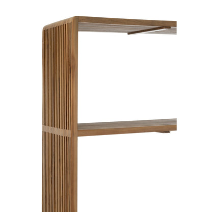 Boekenkast 4 Schappen Gerecycleerd Teak Naturel J-Line