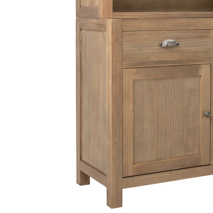 Boekenkast Blois Grenenhout Naturel J-Line