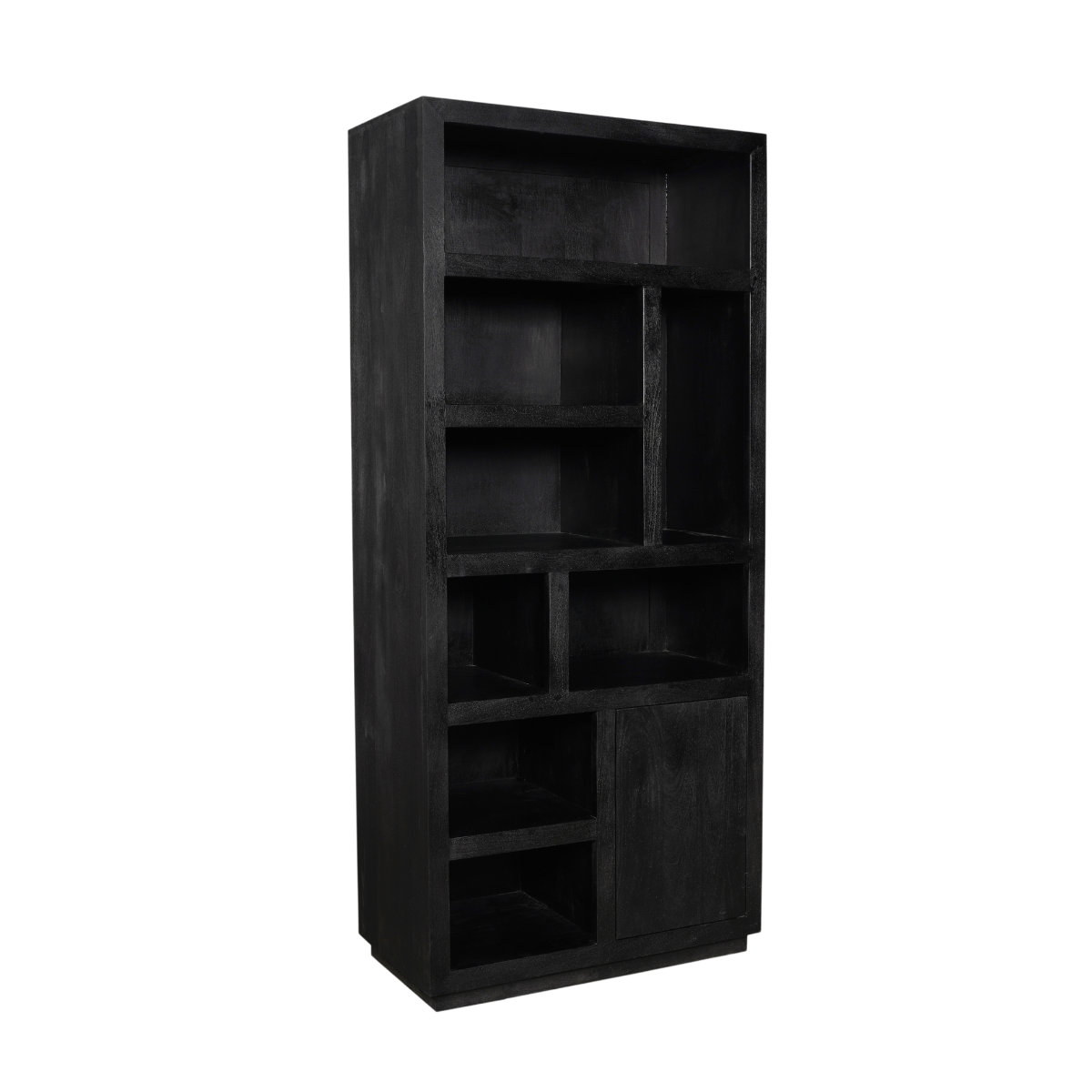 Onderzijde en voet van de Boekenkast Brussel Zwart 90cm van Starfurn