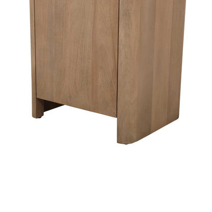 Detailweergave van de Boekenkast Dallas Mangohout Naturel van Starfurn