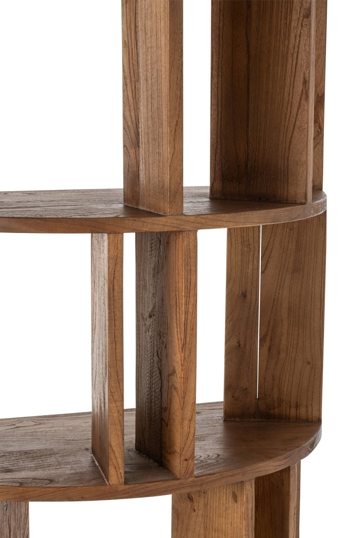 Boekenkast Halve Cirkel Mindi Hout Naturel J-Line