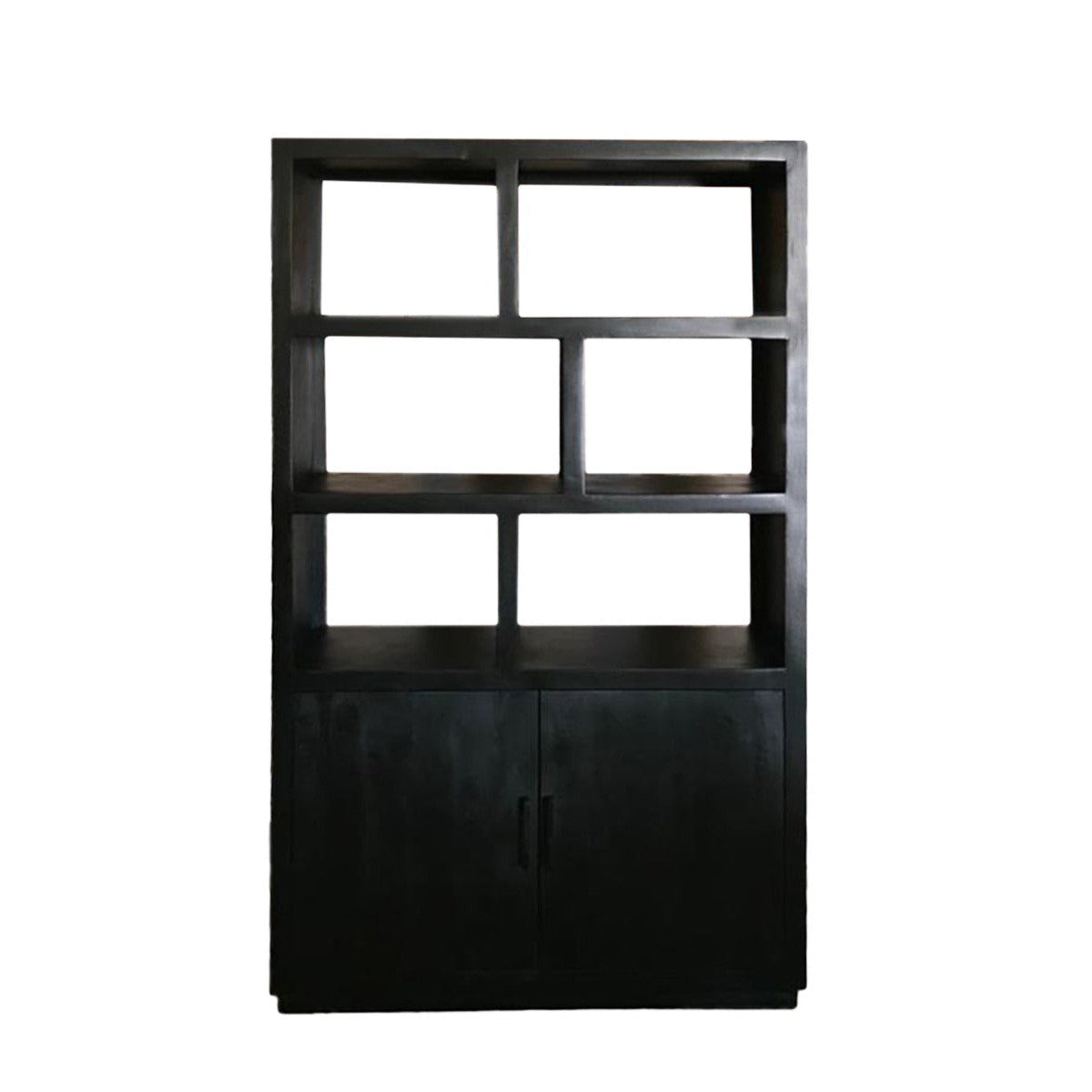 Boekenkast Jaxx 120cm in kala mangohout, L120cm x B45cm x H200cm