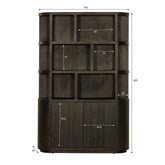 Afmetingen Boekenkast Novero 145cm: L145cm x B40cm x H220cm