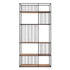 Boekenrek Barra Small van DTP Home, gerecycled teakhout, volledig in beeld op een neutrale achtergrond