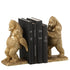 Boekensteun Gorilla Resin Goud Set van 2 - Boekensteun - J-Line - livinglovely.nl
